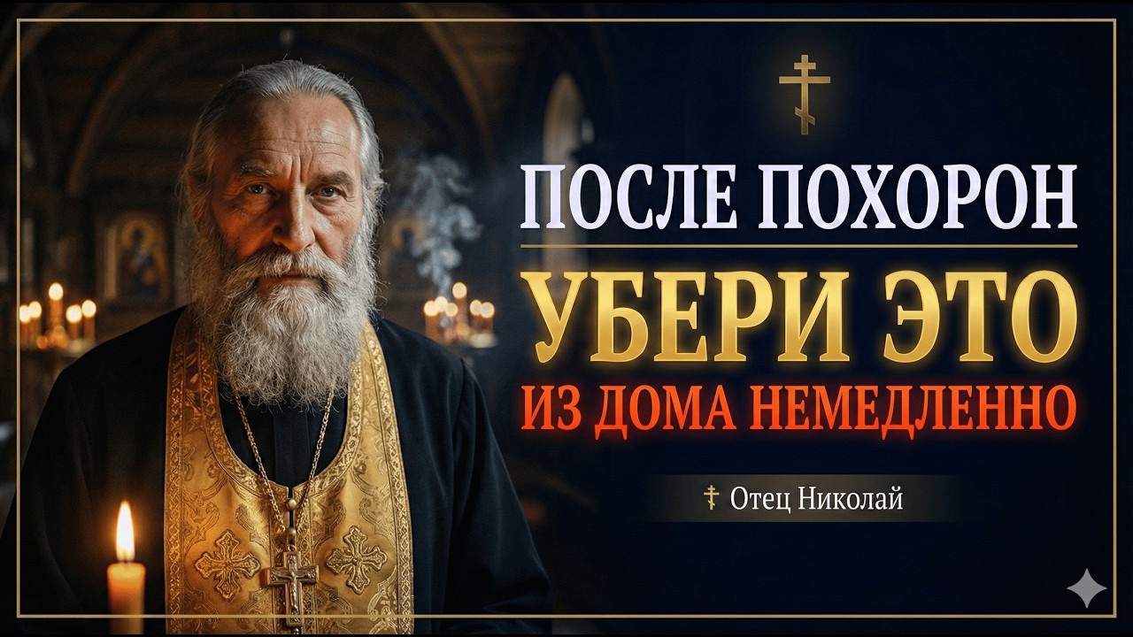 ПОСЛЕ ПОХОРОН УБЕРИ ЭТО ИЗ ДОМА НЕМЕДЛЕННО! О ЧЁМ МОЛЧАТ НА ОТПЕВАНИИ...