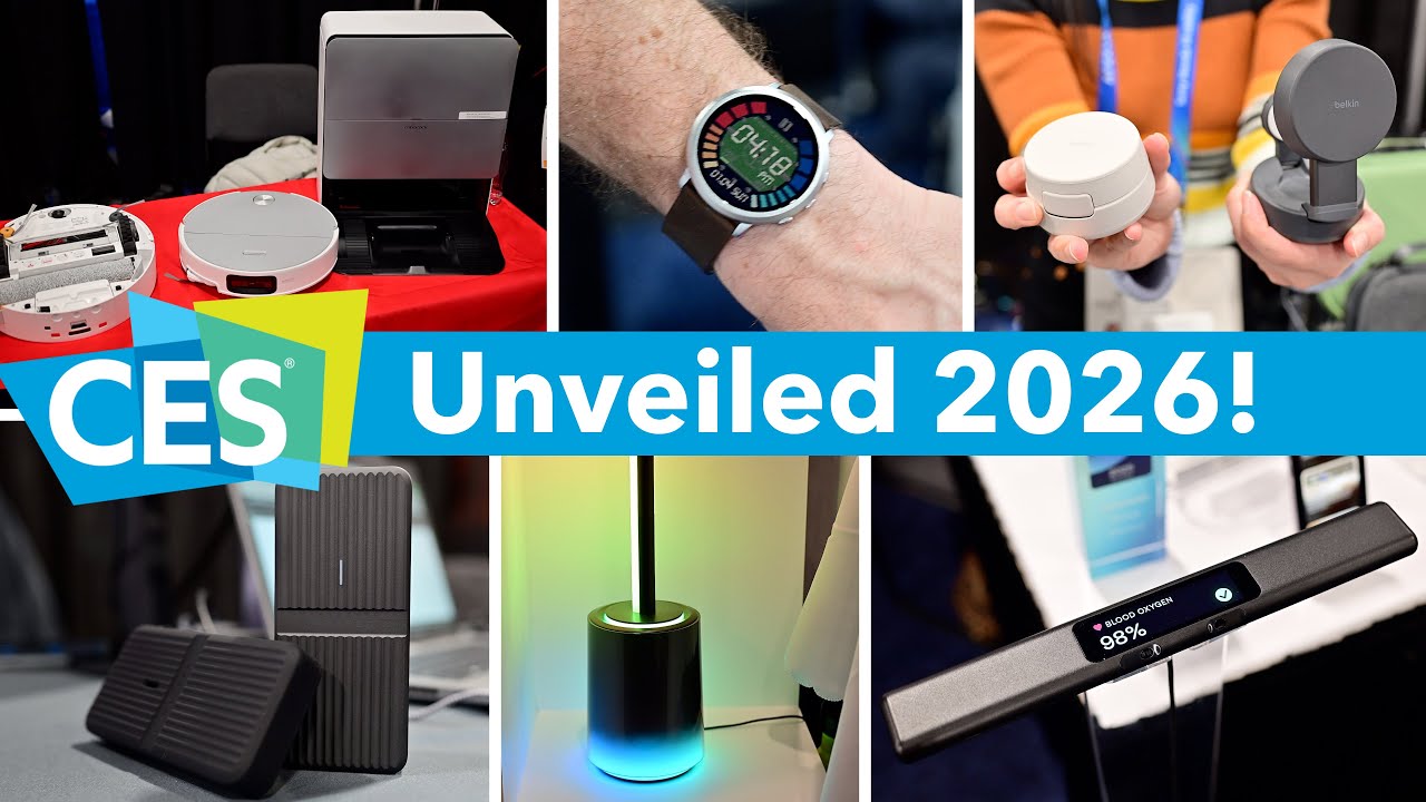 Лучшие гаджеты и устройства с выставки CES 2026!