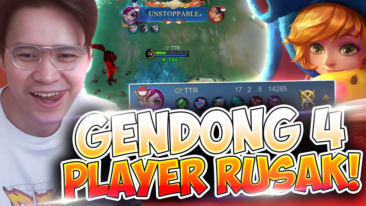 LAGI MAIN SOLO MALAH KETEMU PLAYER RUSAK YANG SUSAH DIKASIH TAU !! - Mobile Legends