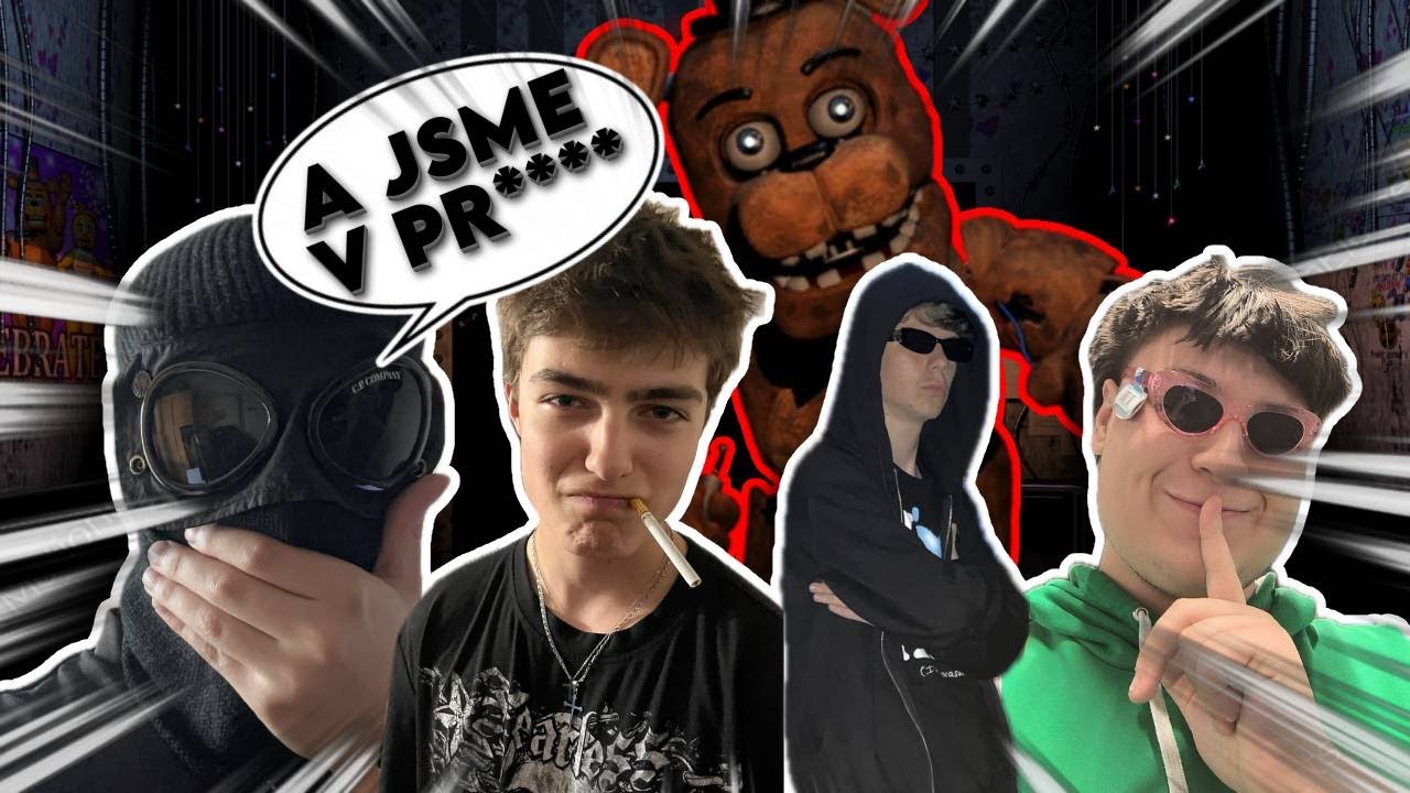 SQUAD DEMENTŮ VS FREDDY V ROBLOXU  **STRAŠIDELNÉ!! 🫣😯**