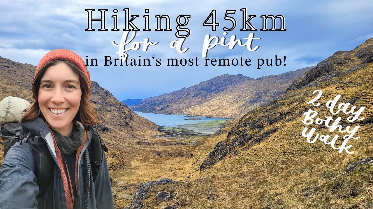 2 Days Solo Hiking to the MOST REMOTE Village in mainland Britain | Scotland‘s Last Wilderness