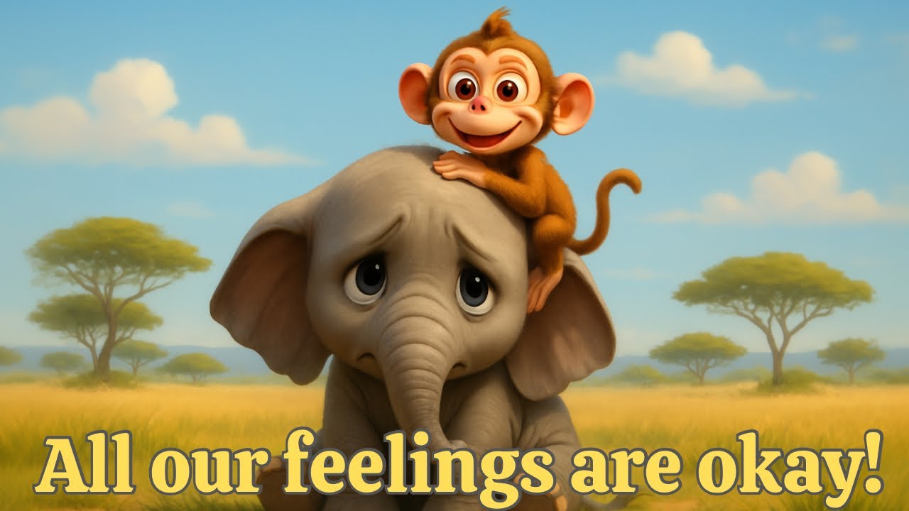 All Our Feelings Are Okay ❤️ | Feelings Song for Kids | Mini Sing-Alongs