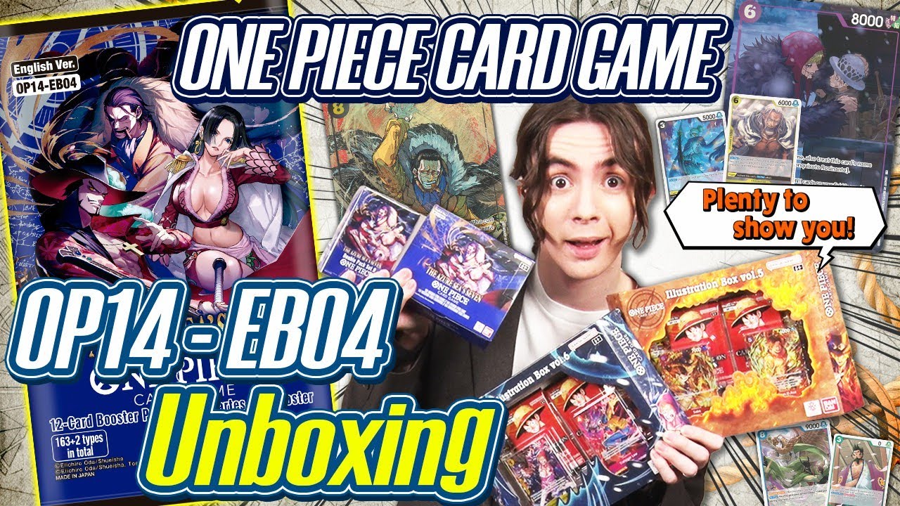 ONE PIECE CARD GAME OP14-EB04 Unboxing