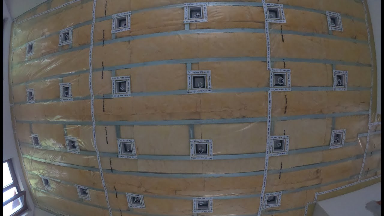 Montaż puszek oświetleniowych na poddaszu. Oświetlenie podtynkowe i szczelna paroizolacja. S4-E6
