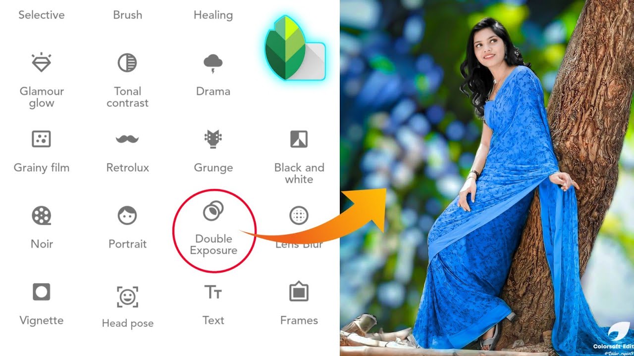 New Snapseed CB Background Change Editing 🔥&bull; Photo Editing Master Tricks
