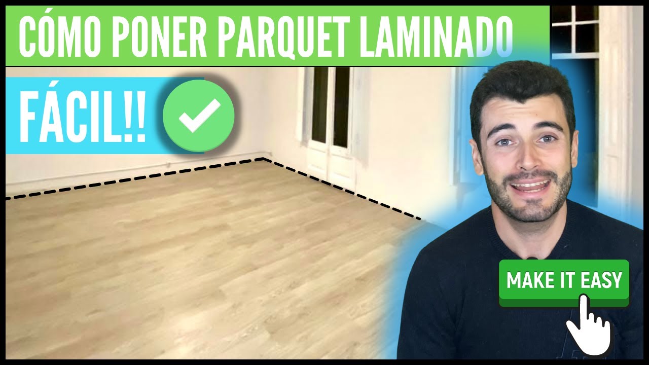 Cómo PONER SUELO LAMINADO ✅ de Leroy Merlin modelo gris claro - Brits -