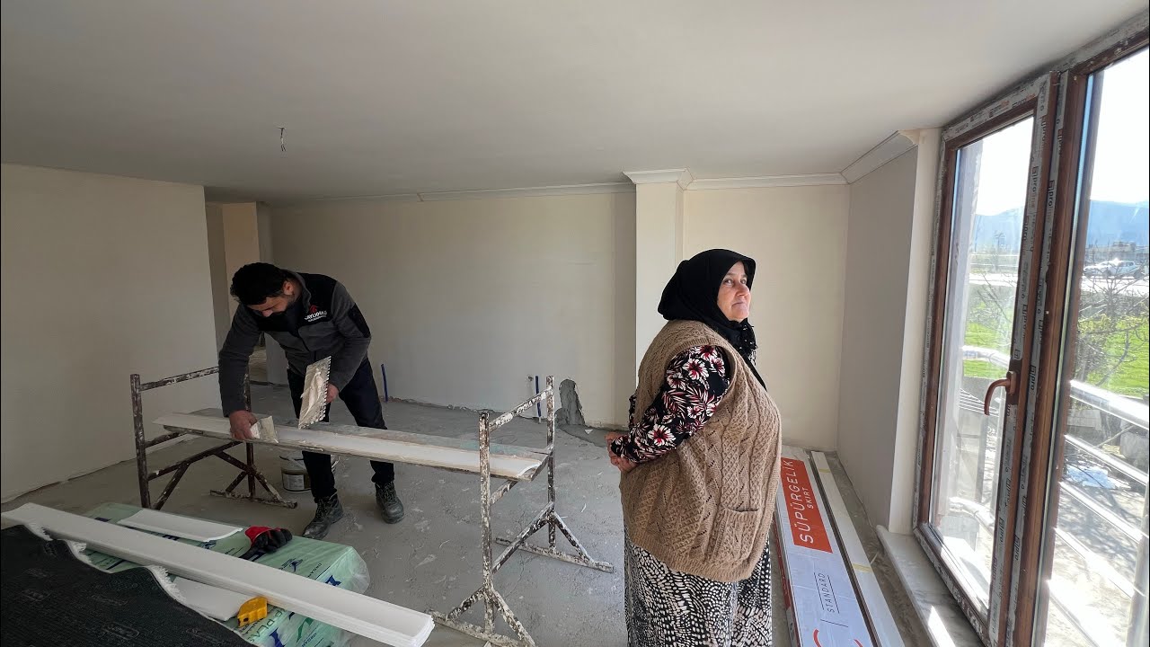 Evin tavanı alcak düştü❌ustalar çare olamadı😱Şafaknur çıldırdı🤷🏻‍♂️#gündem #yemek #ramadan 