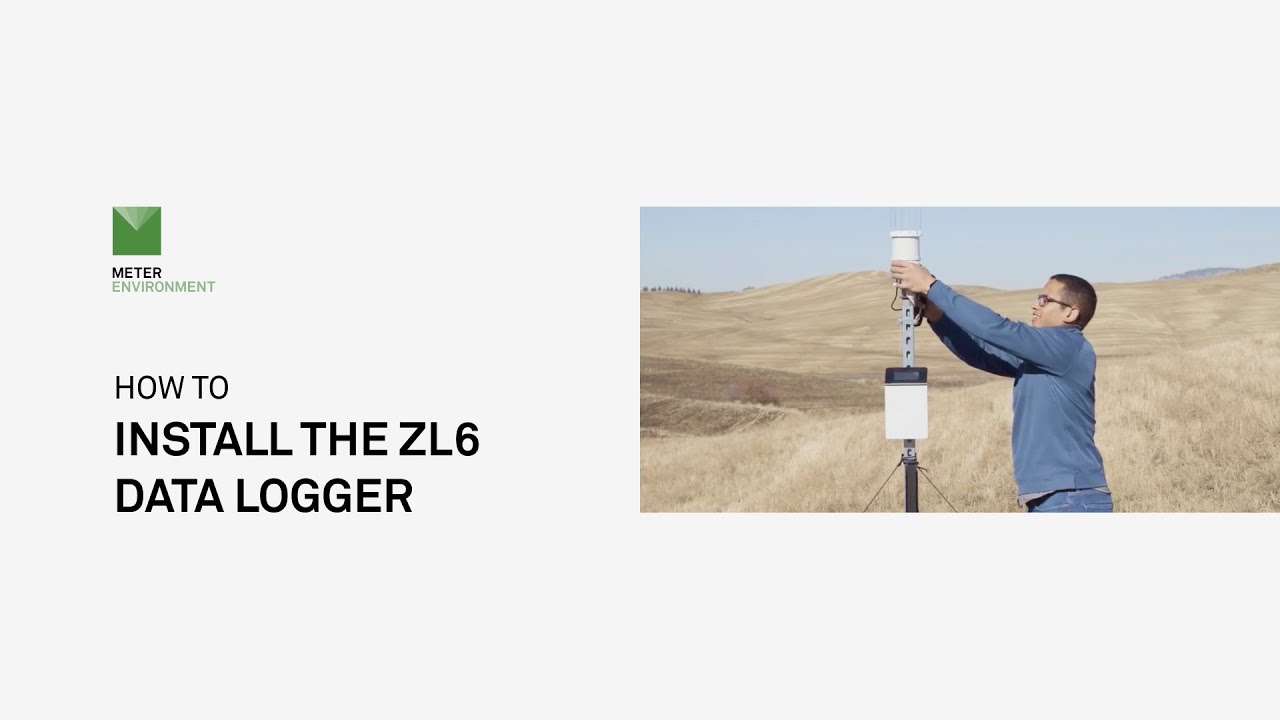 How to Install the ZL6 Data Logger