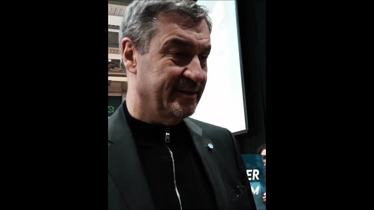 Gespr&auml;ch mit Markus S&ouml;der und Katrin Albsteiger im OrangePark in Neu-Ulm - Ulm TV Exklusiv