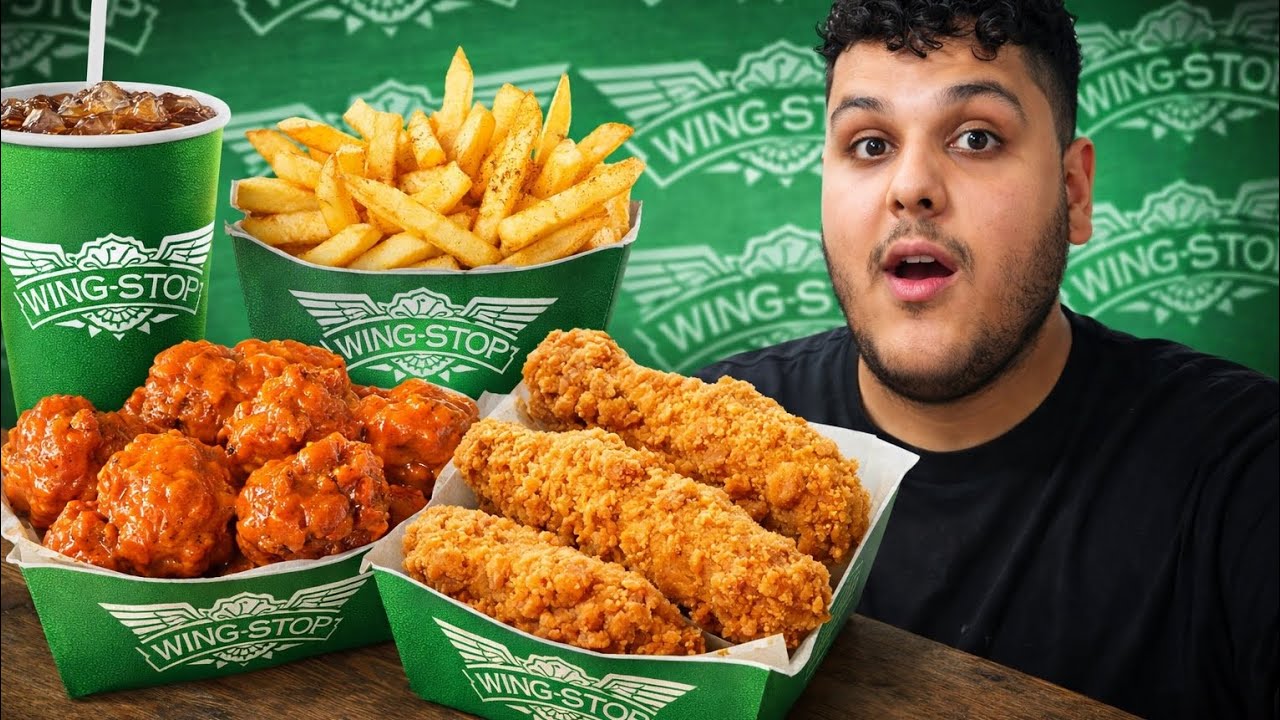 Wingstop ASMR - Tenders, Wings, Boneless Wings, Loaded Fries 