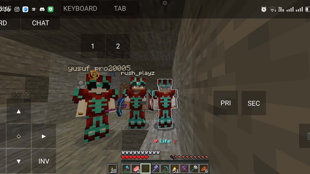 The Doom hammer PVP EVENT in Falcon SMP You can you 