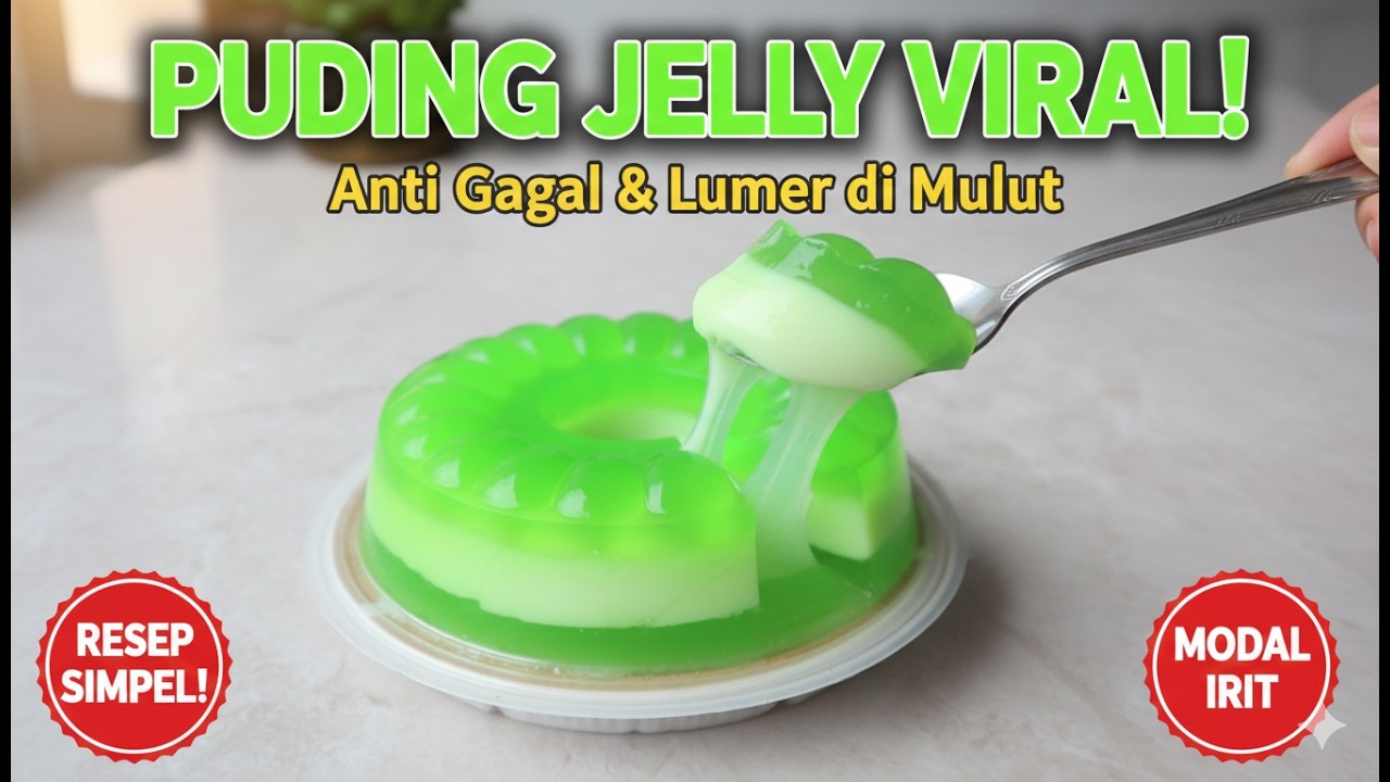 MODAL KECIL JADI MEWAH! RESEP PUDDING JELLY UNTUK IDE JUALAN DESSERT BOX!!