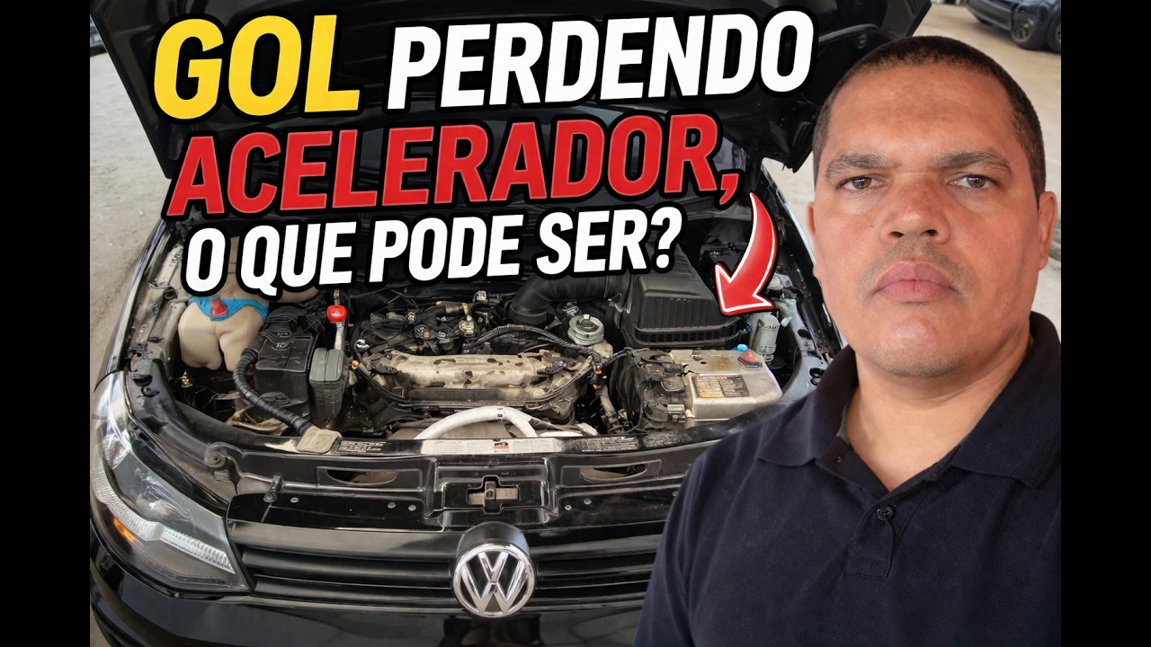 PERDENDO ACELERADOR VW VOYAGEN GOL SAVEIRO FOX POLO UP/TUDO QUE FAZ PERDER ACELERADOR NA LINHA VW!