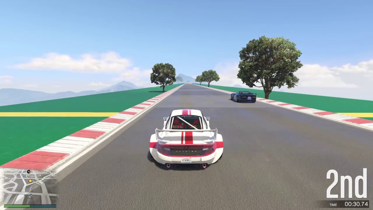 GTA 5 Top Speed Drag Race (Comet Retro vs. Banshee)