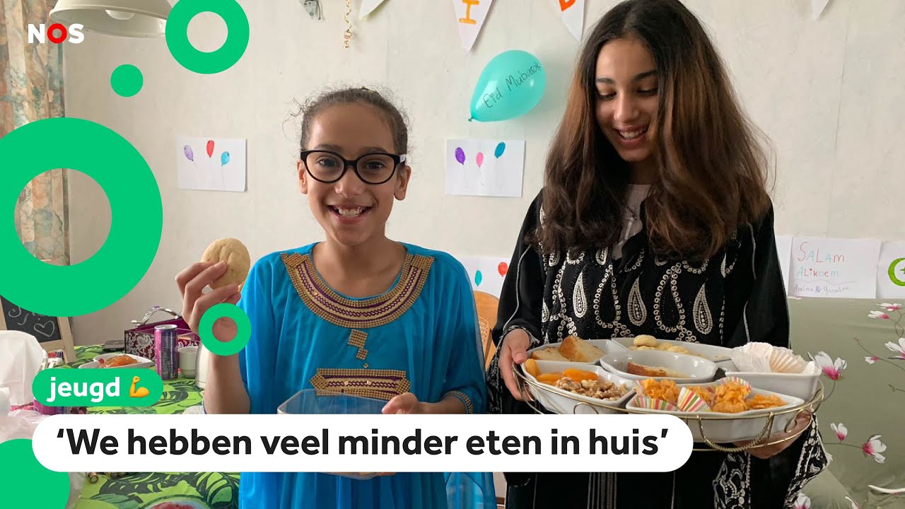 Moslims vieren het Suikerfeest, maar zonder veel familie