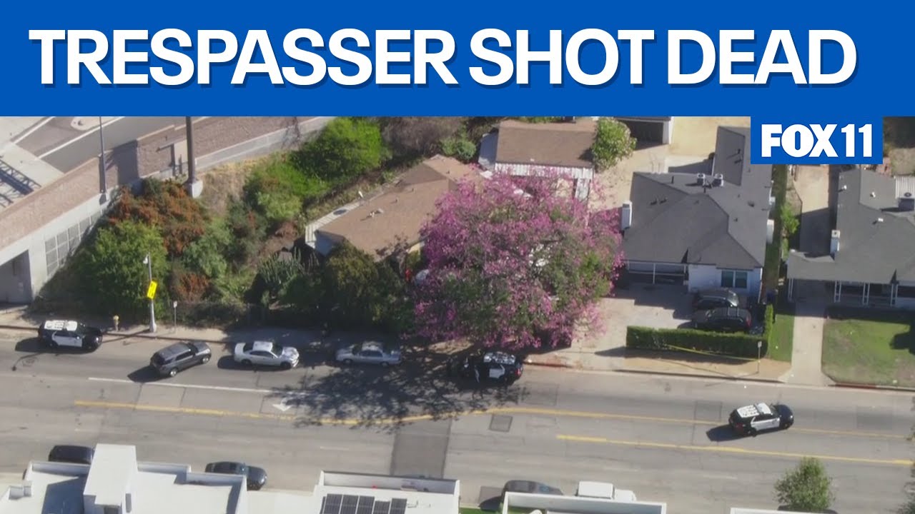 Alleged trespasser shot dead in Studio City  | FOX 11 LA
