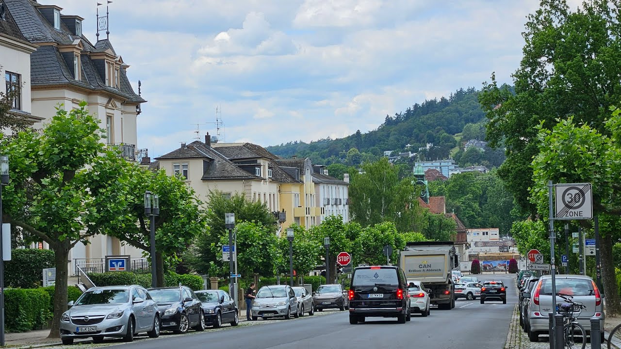 BAD NAUHEIM/GERMANY/Walking Around Bad  Nauheim/June2024