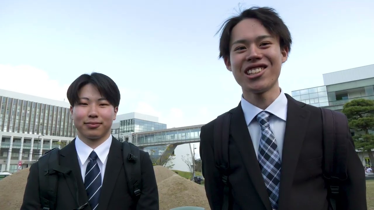 令和7年度九州大学入学式　新入生インタビュー　その8