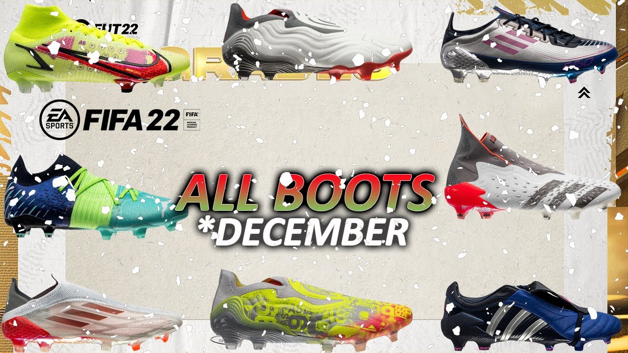 FIFA 22 ALL BOOTS DECEMBER