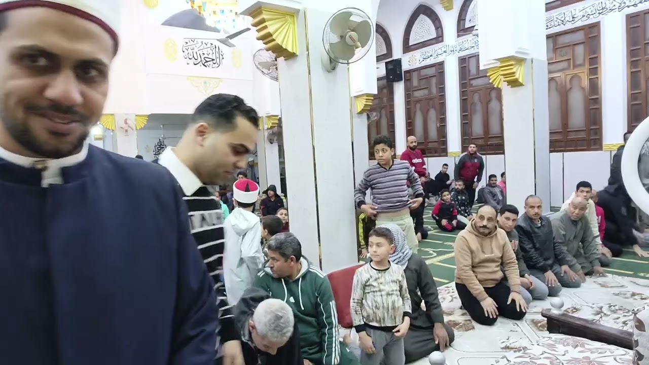 صلاة وتر الليلة ٢٣ ،  الطالب / محمود عبد الرحمن ، وأخي الأستاذ/ أحمد كمال العشري.