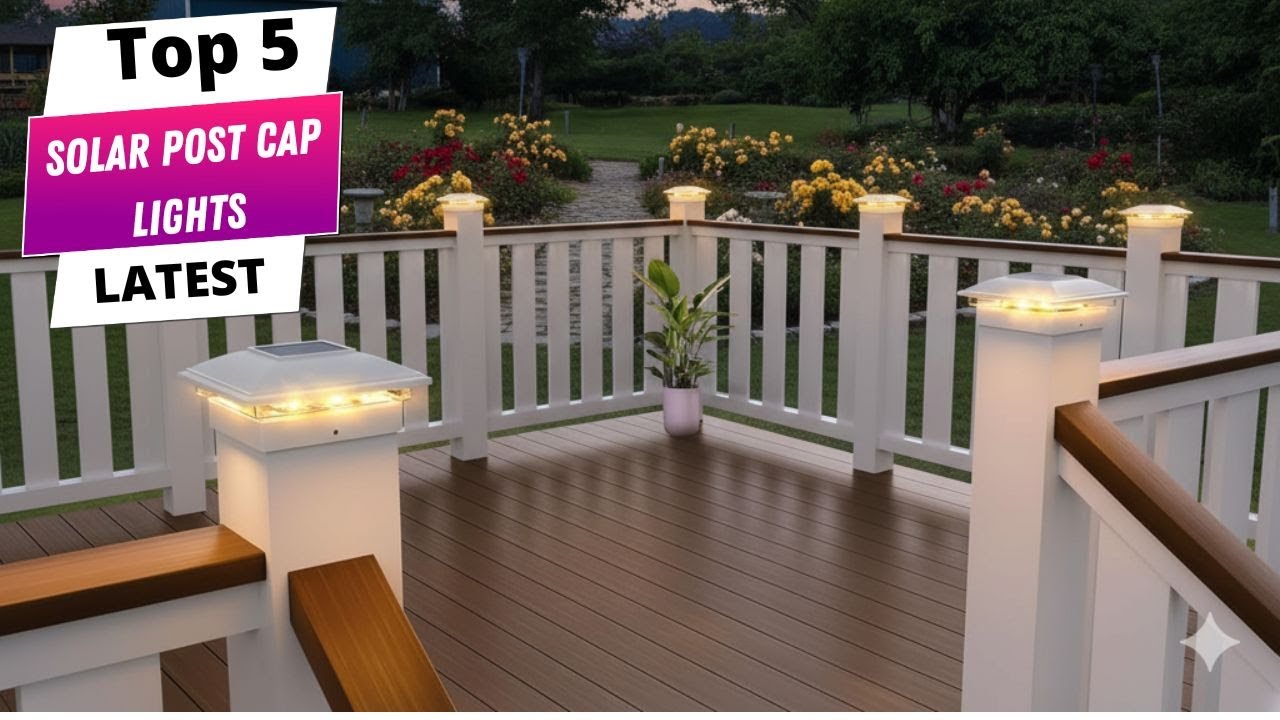 ✅Best solar post cap lights :Solar post cap lights (Buying Guide)