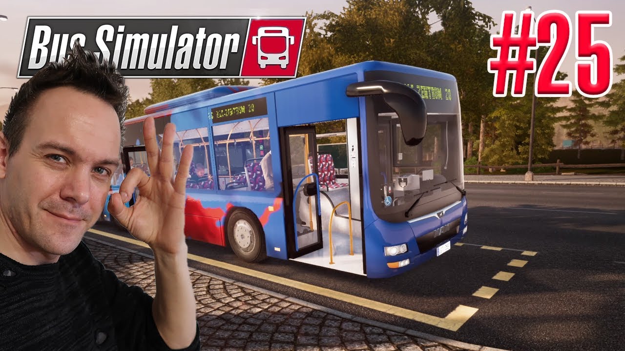 Bus Simulator [PS4] #25 | Mission : Kommen wir zum Geschäft 80% abgeschlossen ! mit Lenkrad