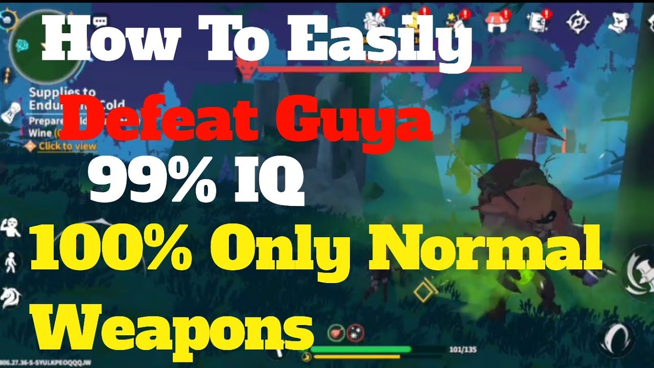 How To Easily Defeat Guya|How To Defeat Guya