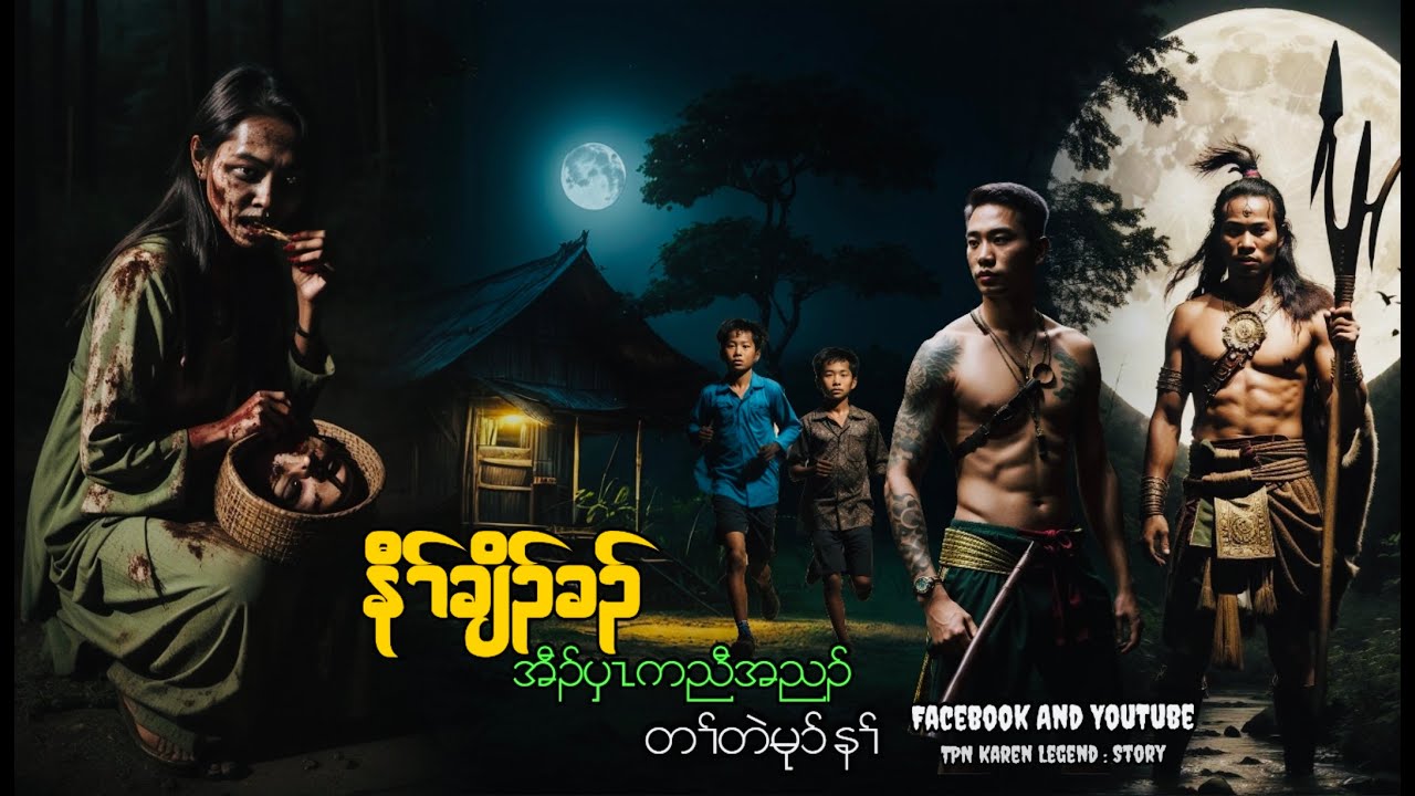 🟣No.157 #Naw Klot Ka Eat Human Meat :TPN Karen Lengend Story :နီၢ်ချိၣ်ခၣ်အီၣ်ပှၤကညီညၣ်တၢ်တဲမုာ်နၢ်