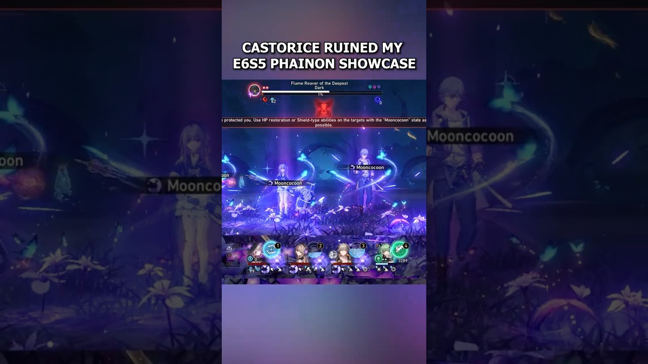 Castorice powercreeped Phainon before his release #honkaistarrail #hsrcreators #Castorice #phainon