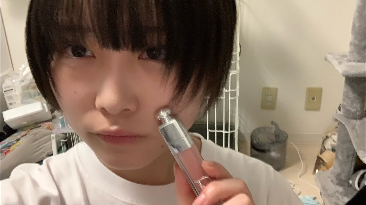 ASMR カメラに向かってメイクするね