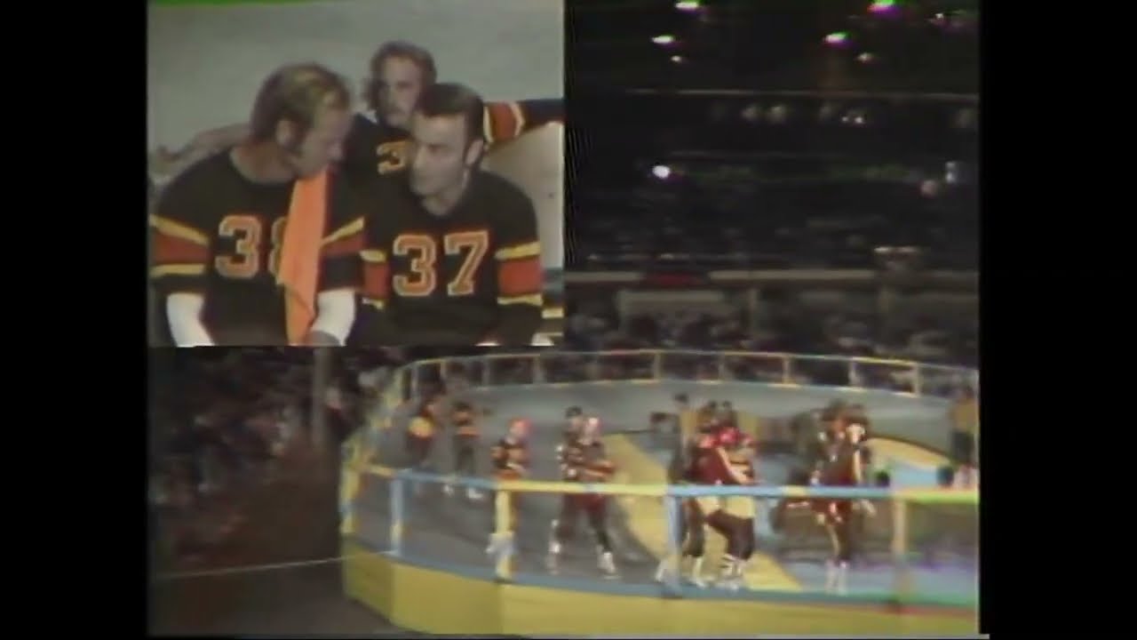 Roller Derby 1977 SF Bay Bombers vs. Red Devils 2nd half Kezar Pavillion