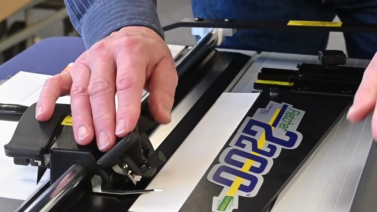 Antons | Fletcher F2200 Mat Cutter