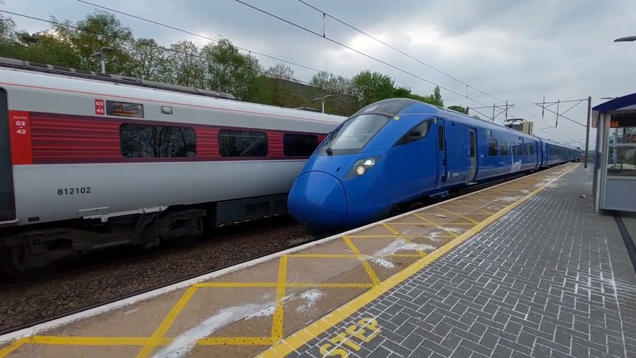 Trains At Stevenage ECML 23/4/22