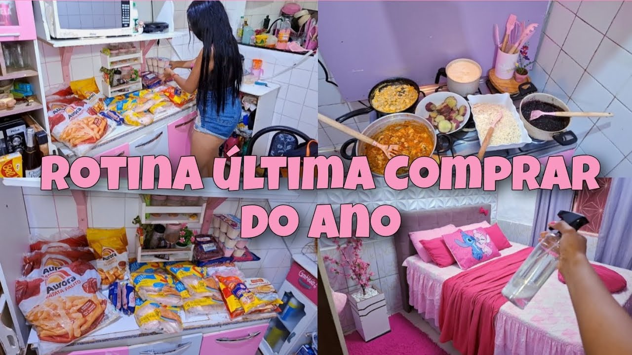 Rotina Tô Exausta ♡ Última Comprar Do Ano 