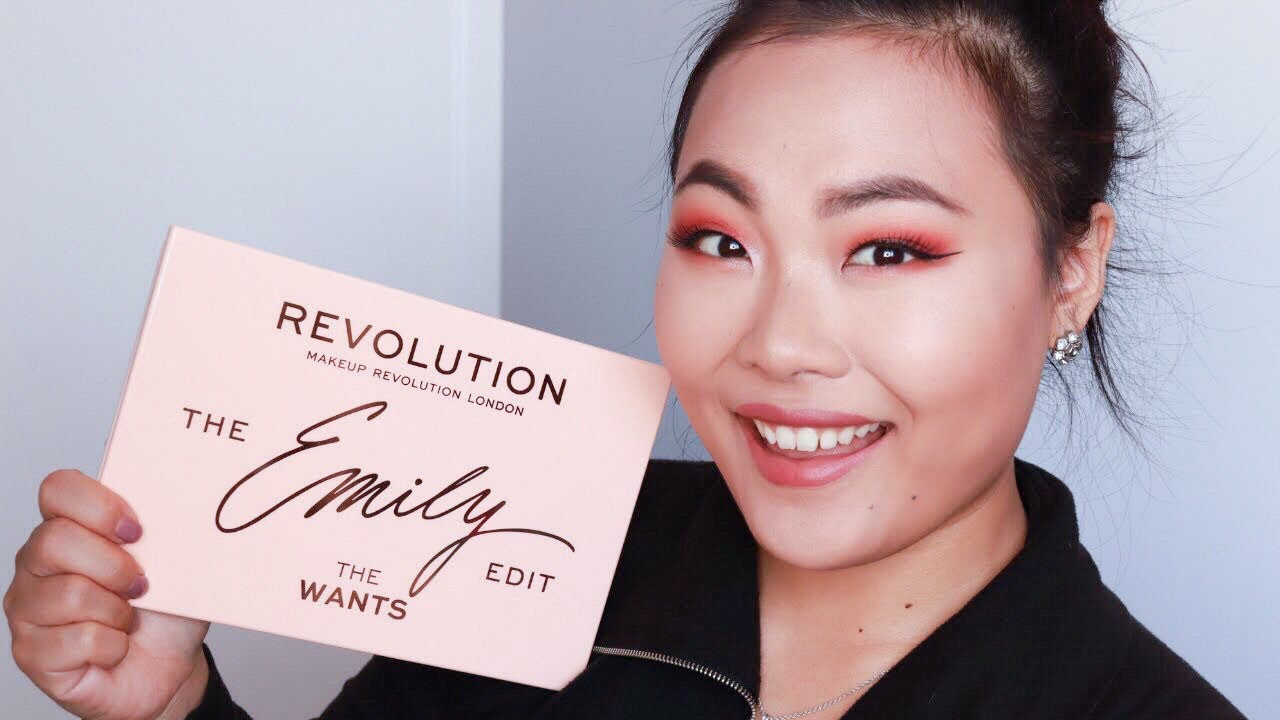 MAKEUP REVOLUTION X EMILY EDIT PALETTE TRY ON: The Wants