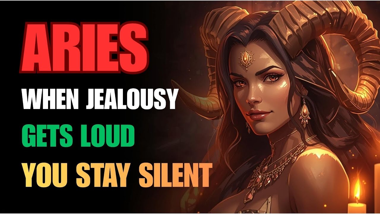 ARIES ♈ When Jealousy Turns Loud 🔥 — A Karmic Feels the End Before It Happens 🕯️⏳