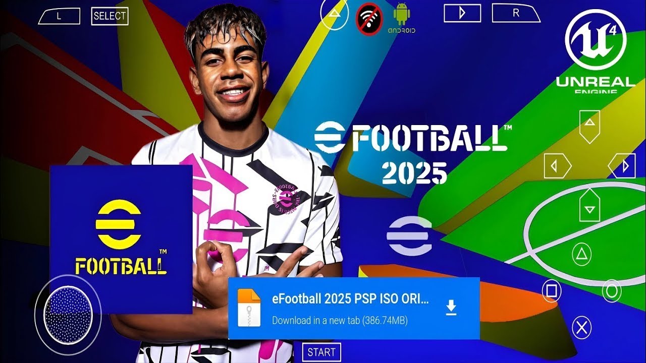 COMMENT TELECHARGER ET INSTALLER FC FOOTBALL 2025 SUR ANDROID - PPSSPP - JEUX FOOTBALL