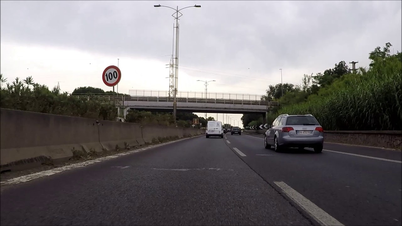 [Cam on board] Roma: dal Viadotto della Magliana a Via della Magliana Vecchia-Parco dei Medici