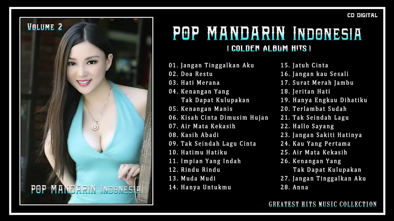 POP Mandarin Indonesia Volume 2 - Best Digital Audio