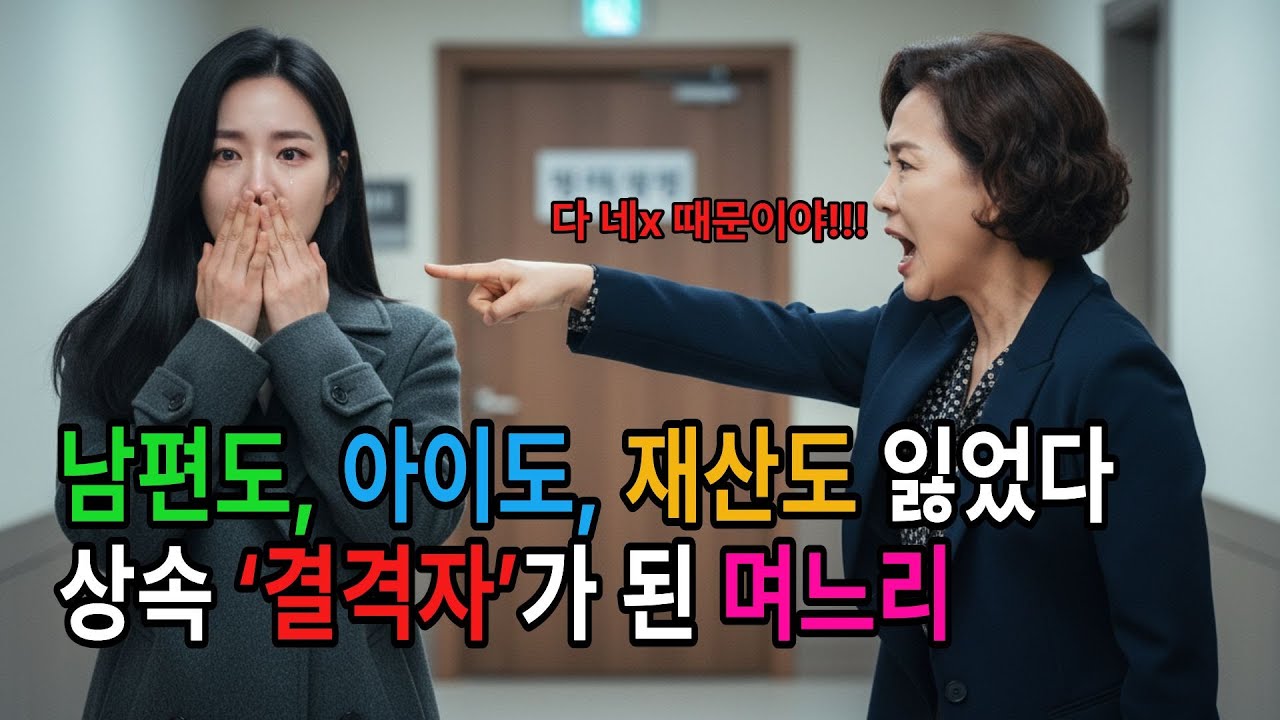 남편 사고 보상금, 상속, 낙태… 법정에 선 시어머니와 며느리/실화기반/#충격사연 #감동사연 #시니어스토리 #시니어드라마