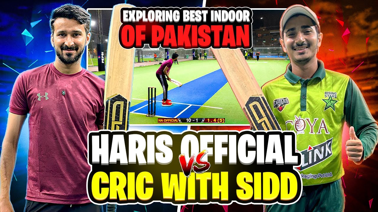 Cricket Match against @cricwithsidd | Best Indoor of Pakistan Sport On