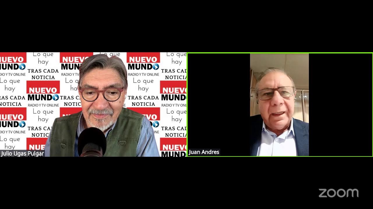 Entrevista en Lo Que Hay Tras Cada Noticia: Hoy con Juan Andrés Lagos