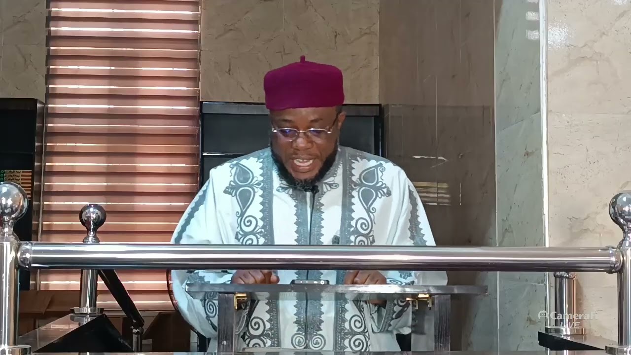 KHUDBAR JUMA'AH: NA IMAM AMINU YUSUF ABDULLAHI GCK MASJID KADUNA (30/01/2026 - 11/08/1447H) 