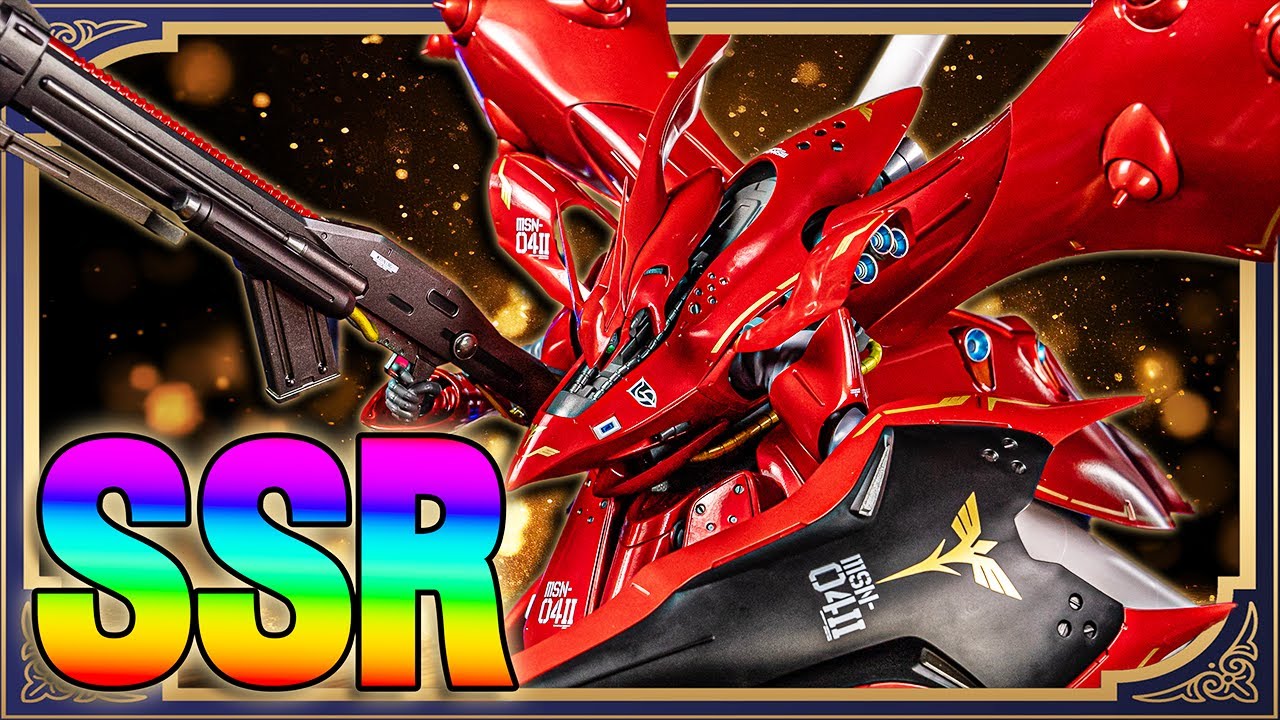 ソシャゲみたいな豪華仕様！ナイチンゲールCHAR'S SPECIAL COLOR【ROBOT魂＜SIDE MS＞レビュー】nightingale【逆襲のシャア ベルトーチカチルドレン】