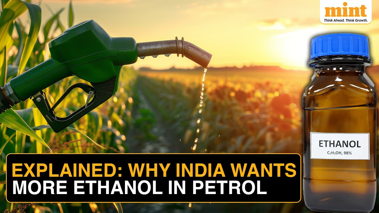 India Targets Over 20% Ethanol Blend In Petrol | Impact On Economy, Petrol Prices, & Environment