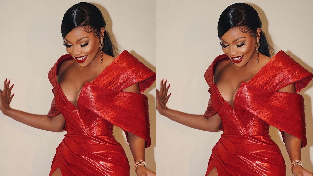 Bonang Matheba’s outfit at Miss South Africa 2022🔥❤️