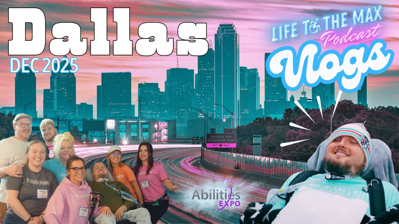This Dallas Trip Hit Different (Fully Paralyzed Wheelchair Road Trip)