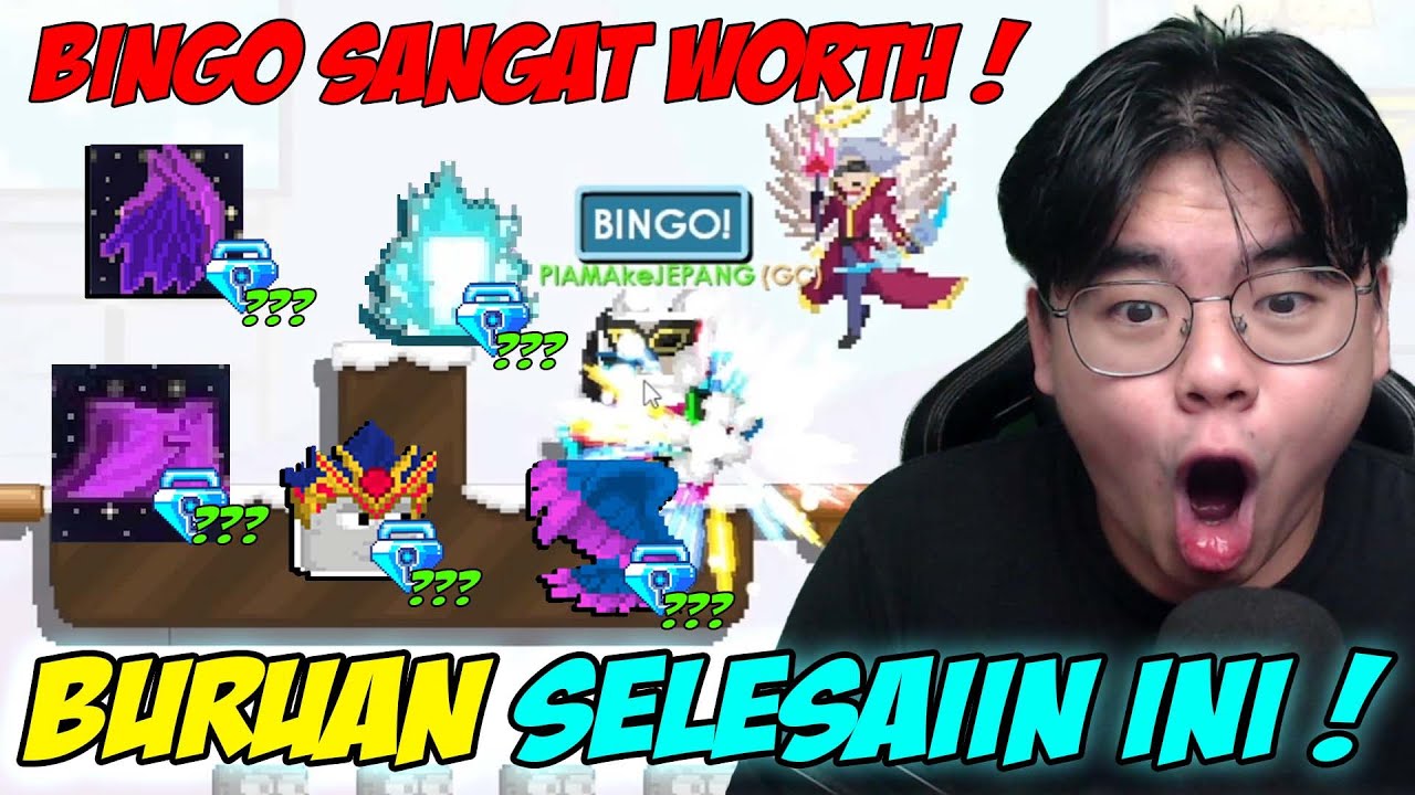 BINGO INI LUAR BIASA, MODAL DIAMOND LOCK DAPAT HADIAH 5 BGLAN !! - Growtopia Indonesia