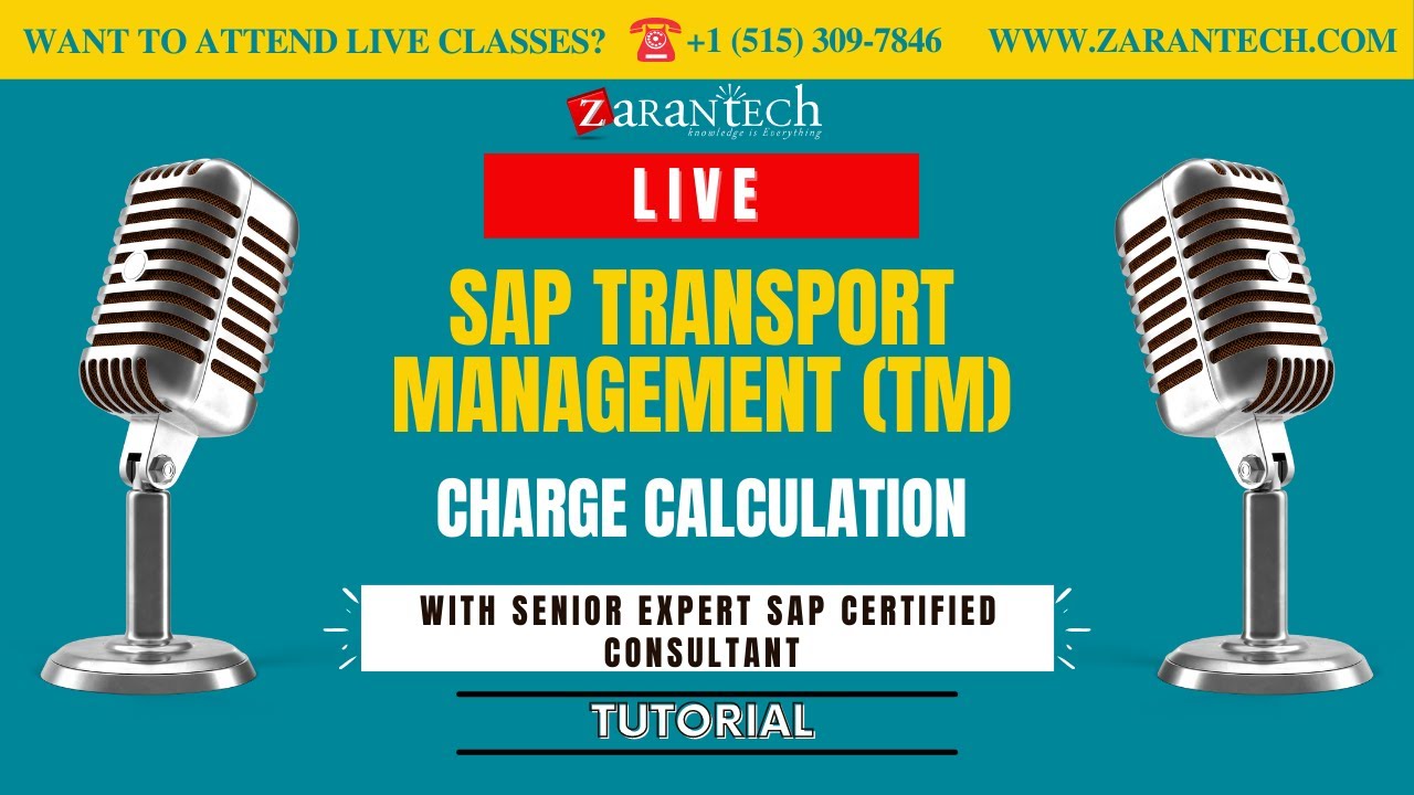LIVE | Charge Calculation | SAP Transport Management (TM) | ZaranTech