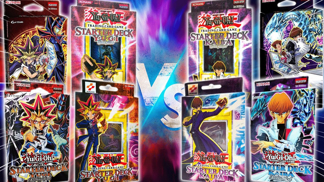 Dueling with All YUGI vs KAIBA Yu-Gi-Oh Starter/Structure Deck! (2002-2024)